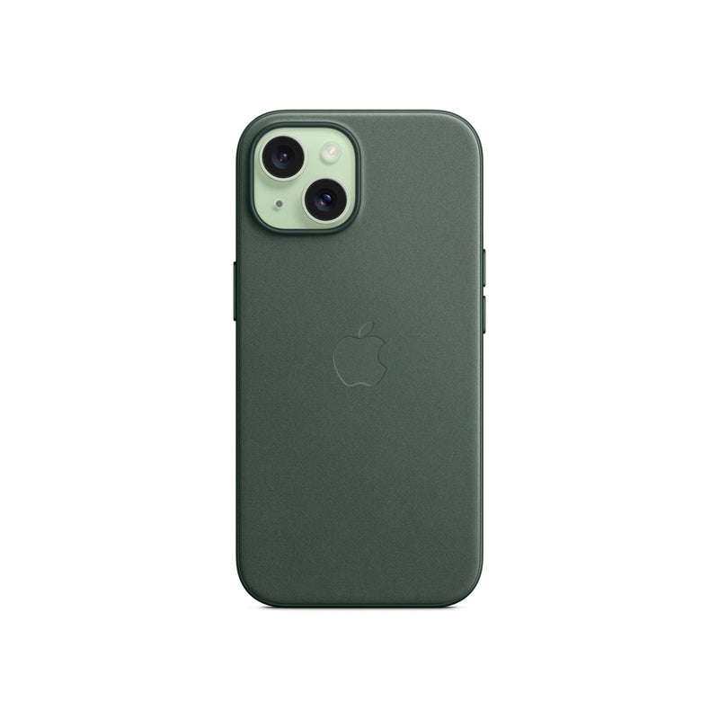 iPhone 15 FineWoven Case with MagSafe Evergreen  